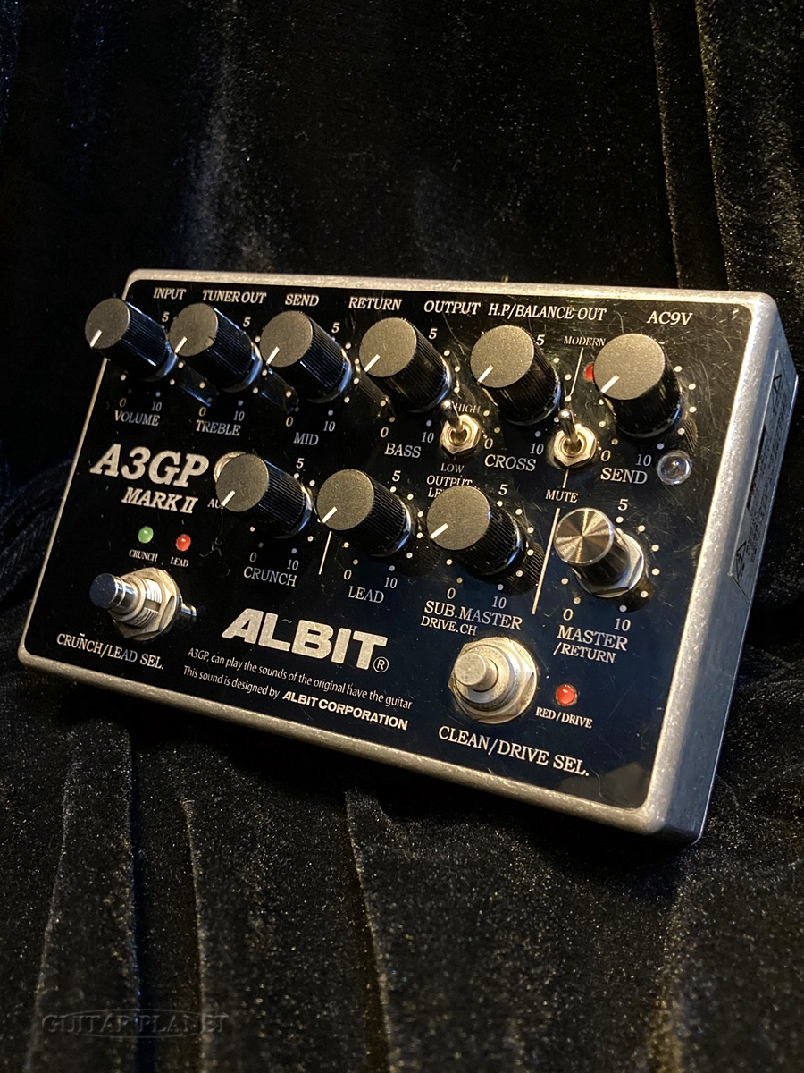 美品】ALBIT A3GP MK II PLUS｜ギター用真空管プリアンプ ALBIT A3GP