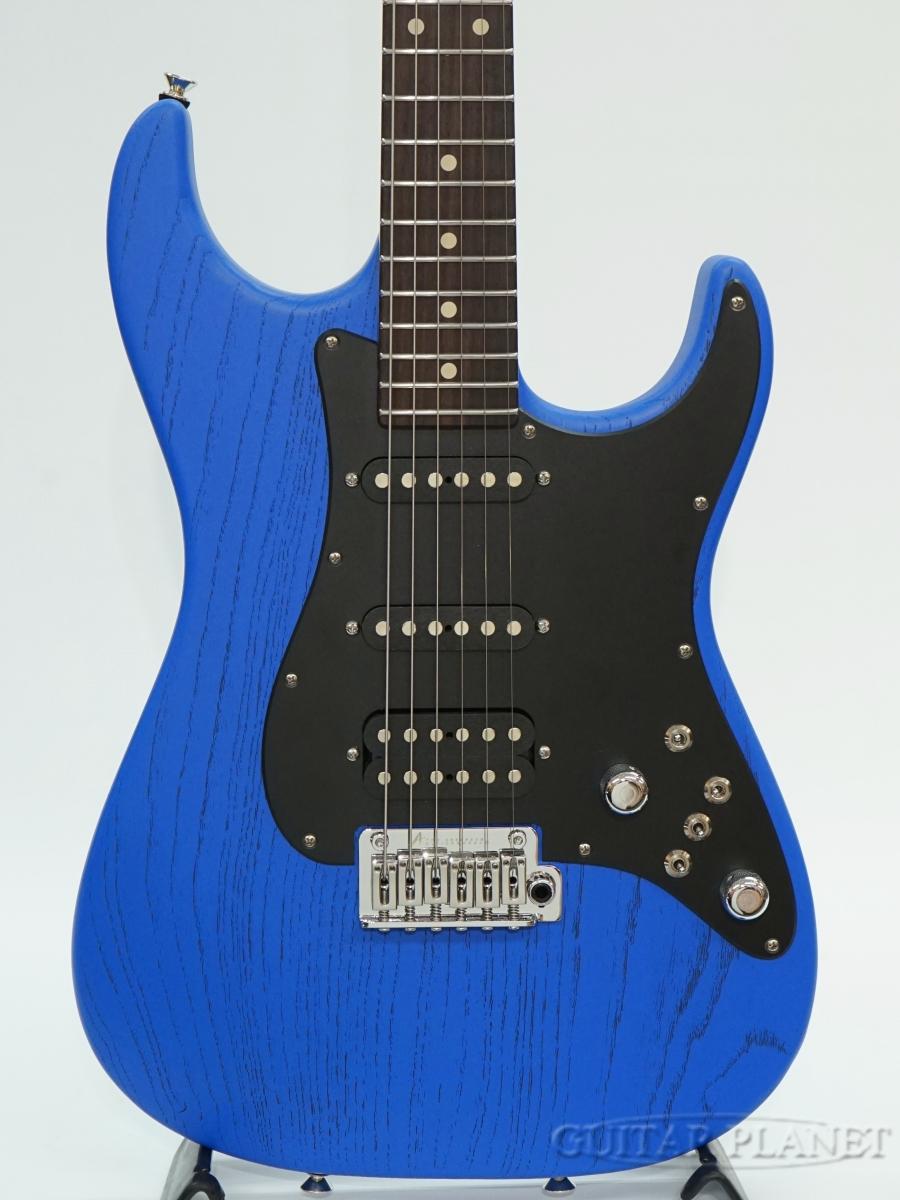 ダークブルー セミホロウボディ エレキギター ダークブルー セミホロウ