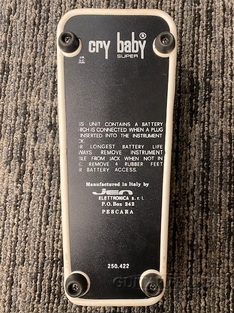 JEN1980's Cry Baby Super 250.422 【Green FASEL】【MADE IN ITALY