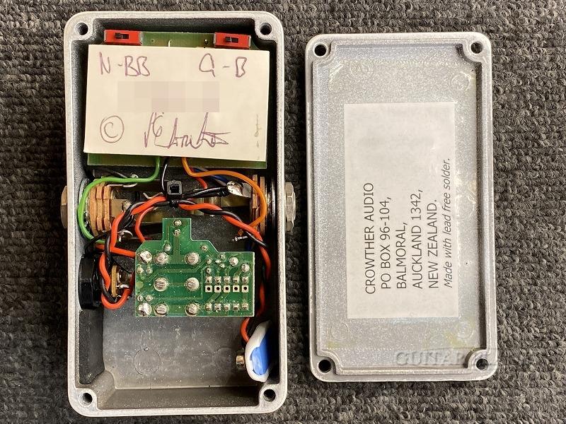 CROWTHERAUDIO HOT CAKE 3KNOBクローンハンドワイヤード CROWTHERAUDIO