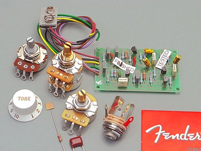 Fender フェンダー エリッククラプトン ミッドブーストキット通販