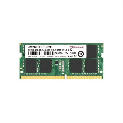 トランセンド JM2666HSE-32G [SODIMM DDR4 PC4-21300 32GB] 価格比較