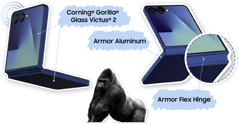 Samsung Galaxy Z Flip7 SC-55F | Android スマートフォン | 製品