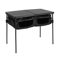 グッドラックテーブル（ブラック）TB4-685-BK - DOD（ディーオーディー