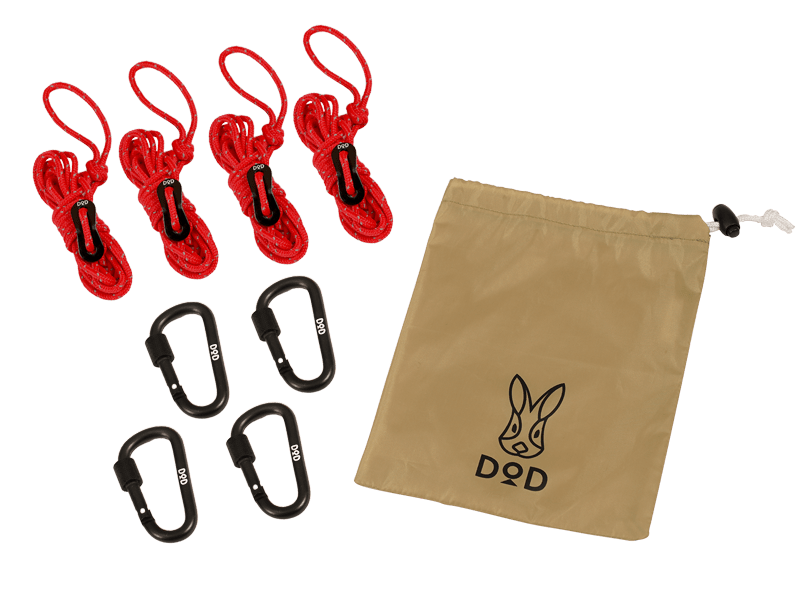 販売終了】サブロープセット（レッド） RP2-829-RD - DOD（ディーオー