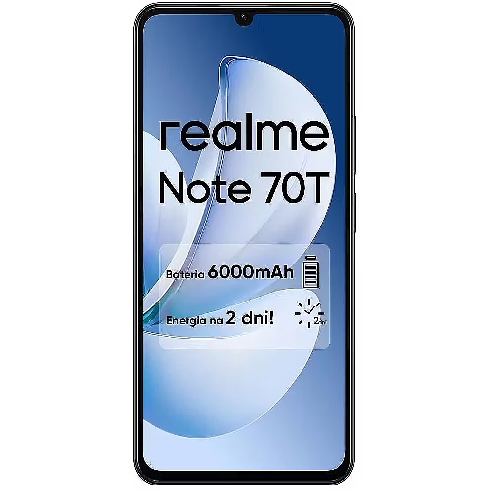 Realme Note 70T, 4GB/256GB, Black (RMX5313_4_256_OB)