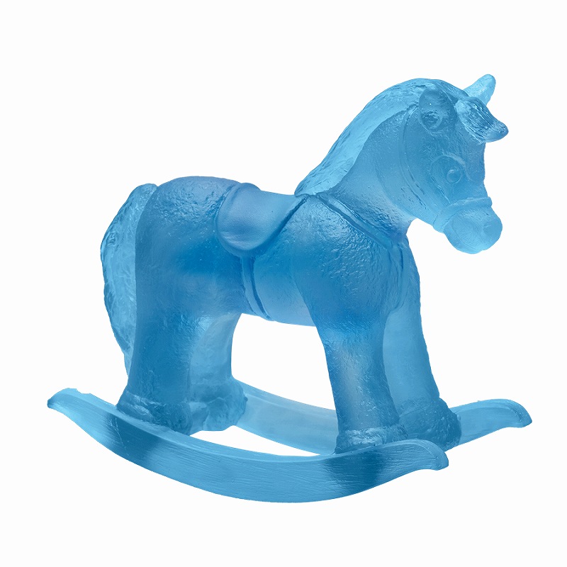 美品 Daum France ドーム フランス クリスタルガラス 馬 Yahoo