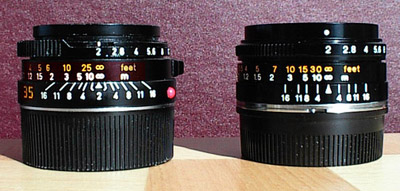 Konica 35mm f/2 UC-Hexanon for Leica