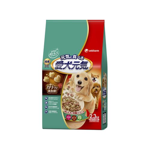 愛犬元気 ドライフード 愛犬元気 ドライフード（成犬用） 2.3kg 全成長