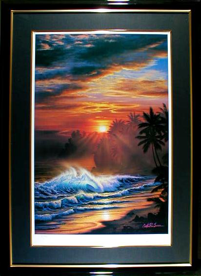 クリスチャンラッセン ゴールデンモーメント GOLDEN MOMENTS 複製画