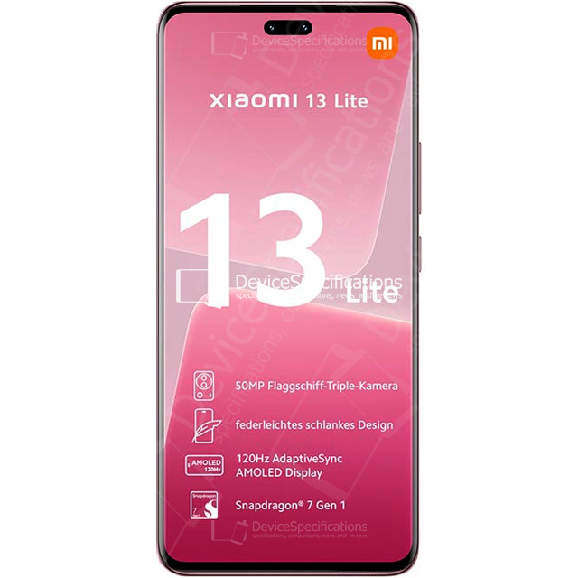 Xiaomi 13 Lite - Specifications