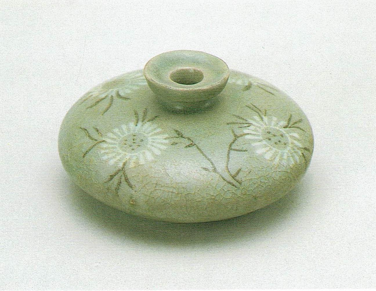 14世紀代高麗青磁碗金継ぎ時代