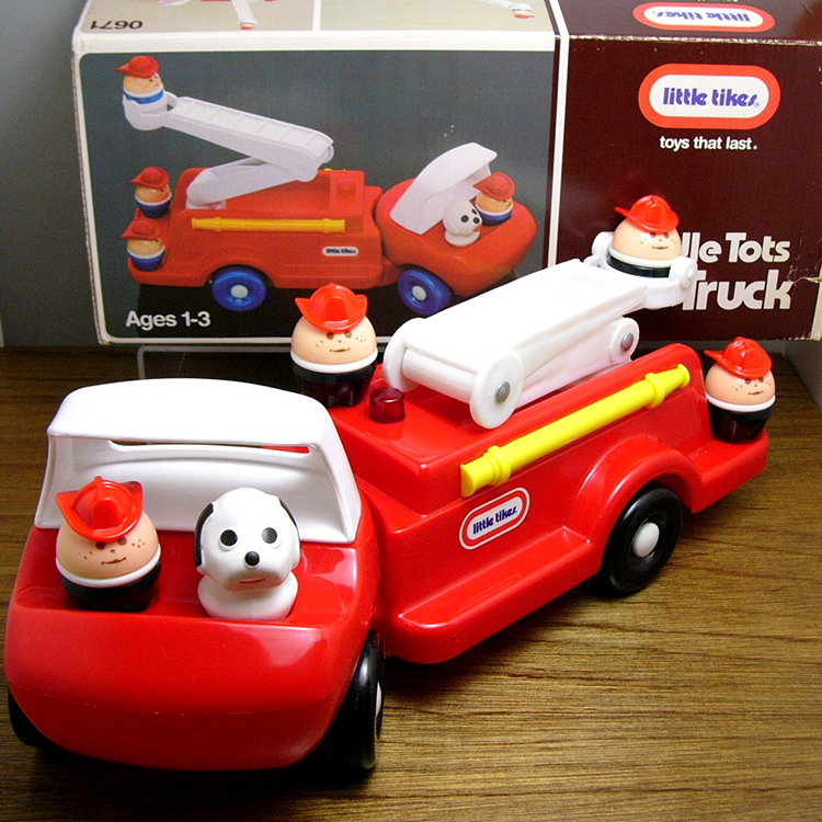 トイストーリー アンディの部屋 実在トイ リトルタイクス 消防車