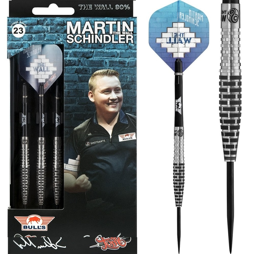 23g Darts Tungsten Long Point Bull's Martin Schindler Signature