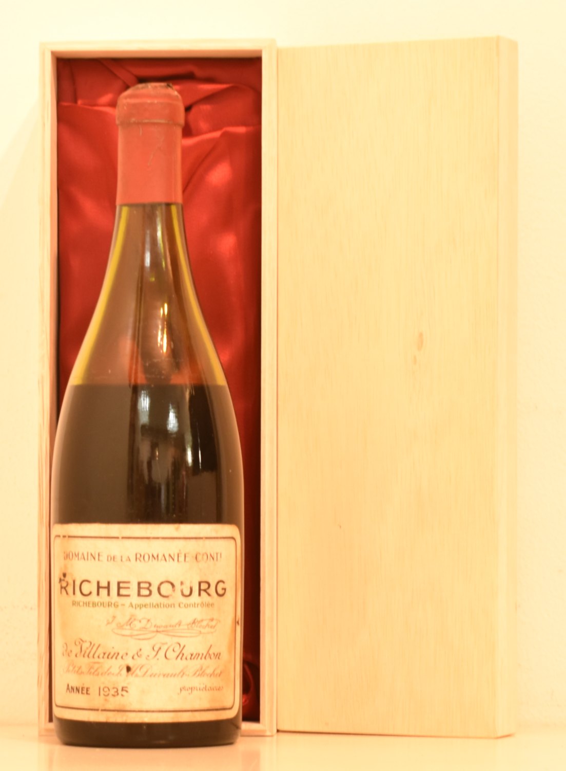 空瓶 1982 LA TACHE ラ・ターシュ ワイン空き瓶 1982年 【公式通販】