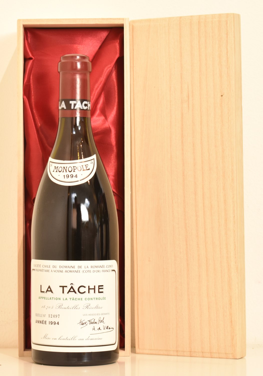 ルロワ】ヴォーヌロマネ 2004 空瓶 【公式通販】