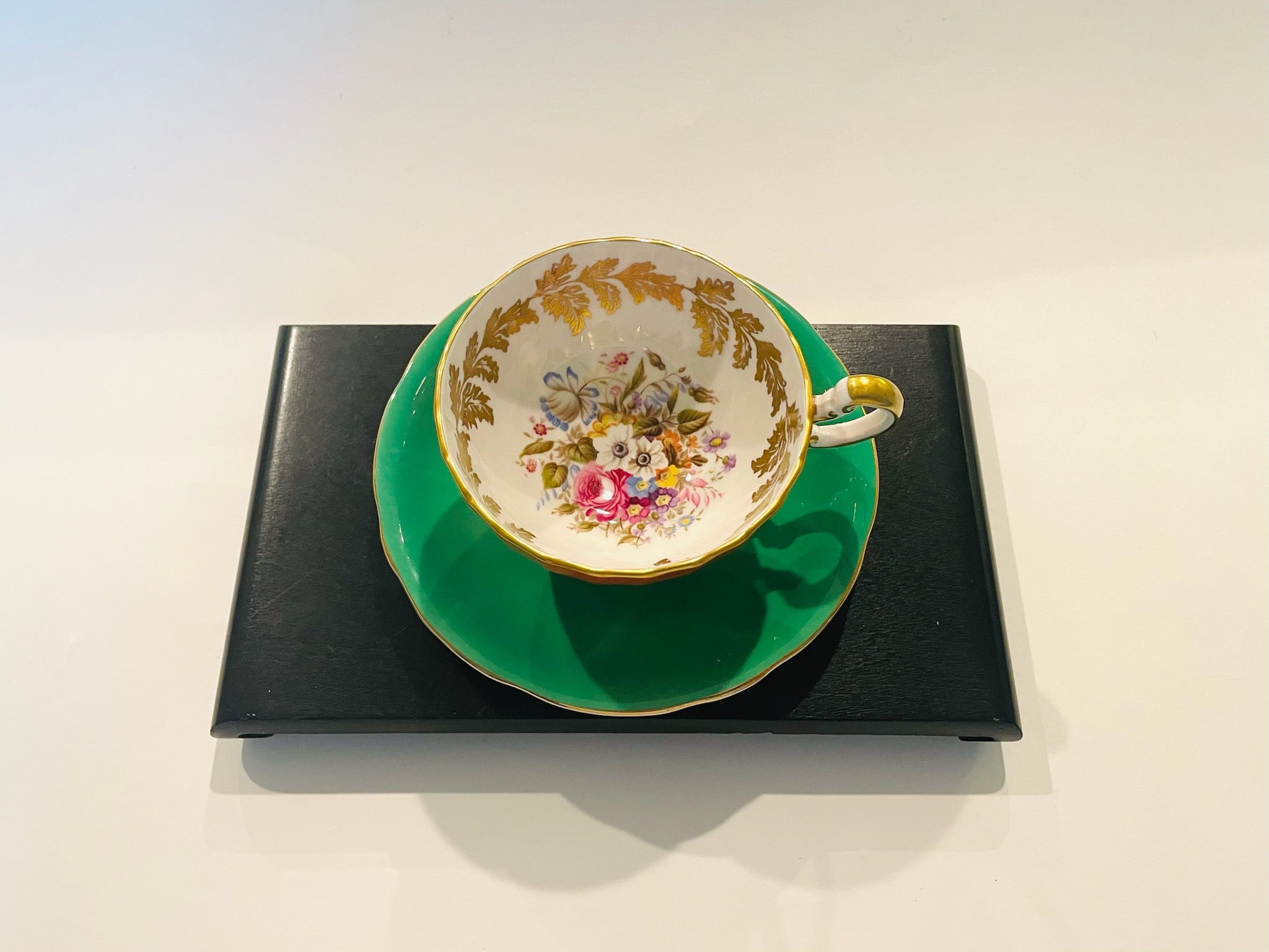 Aynsley England Fine Bone China English Tea Cup Saucer – Designer