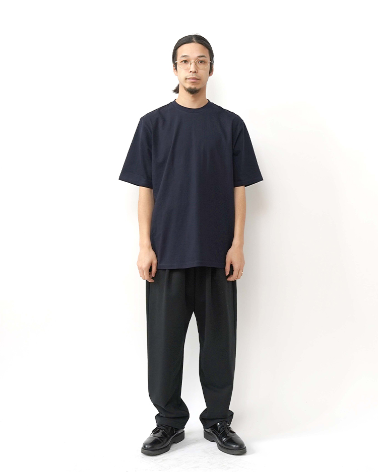 2-Pack Crew Neck Tee / NAVY | Graphpaper (MEN)(グラフペーパー) | T