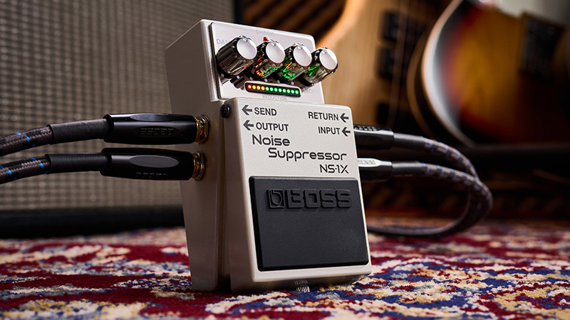 BOSS／NS-1X】独自のMDP技術を駆使した次世代のノイズ・サプレッサー