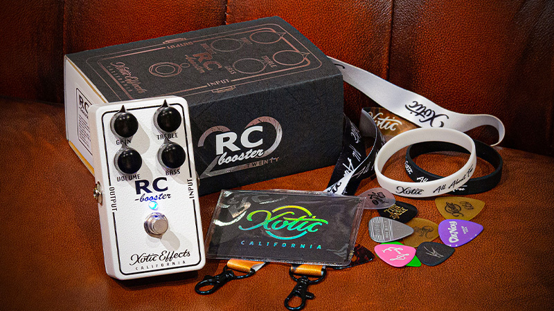 Xotic／RC Booster Classic Limited Edition】20周年記念の復刻