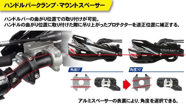 インパクトX3ハンドガード｜ダートフリーク / DIRTFREAK