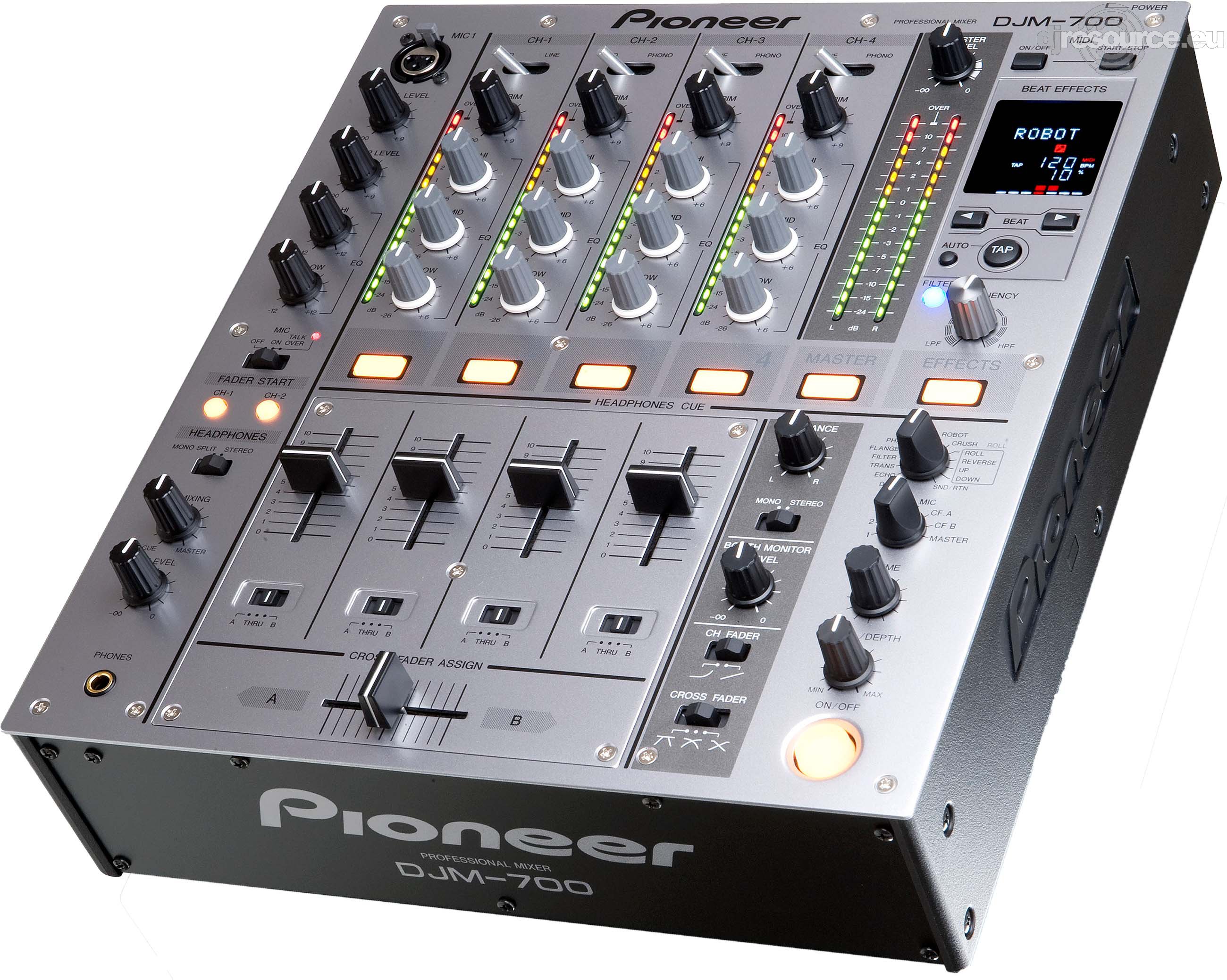 元箱付き Pioneer パイオニア DJミキサー ブラック DJM-700-K