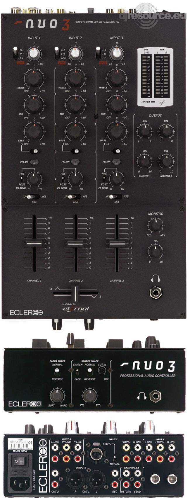 Ecler › NUO 3 › Mixer - Gearbase | DJResource