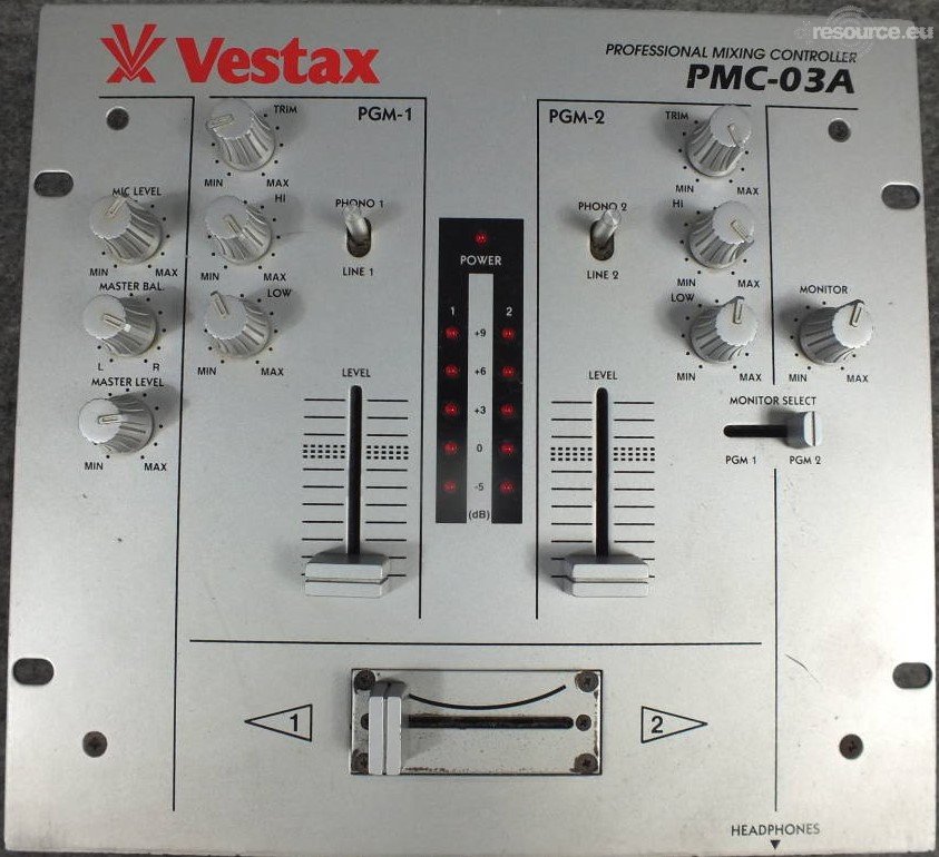 Vestax PMC-03A DJミキサー 【公式通販】