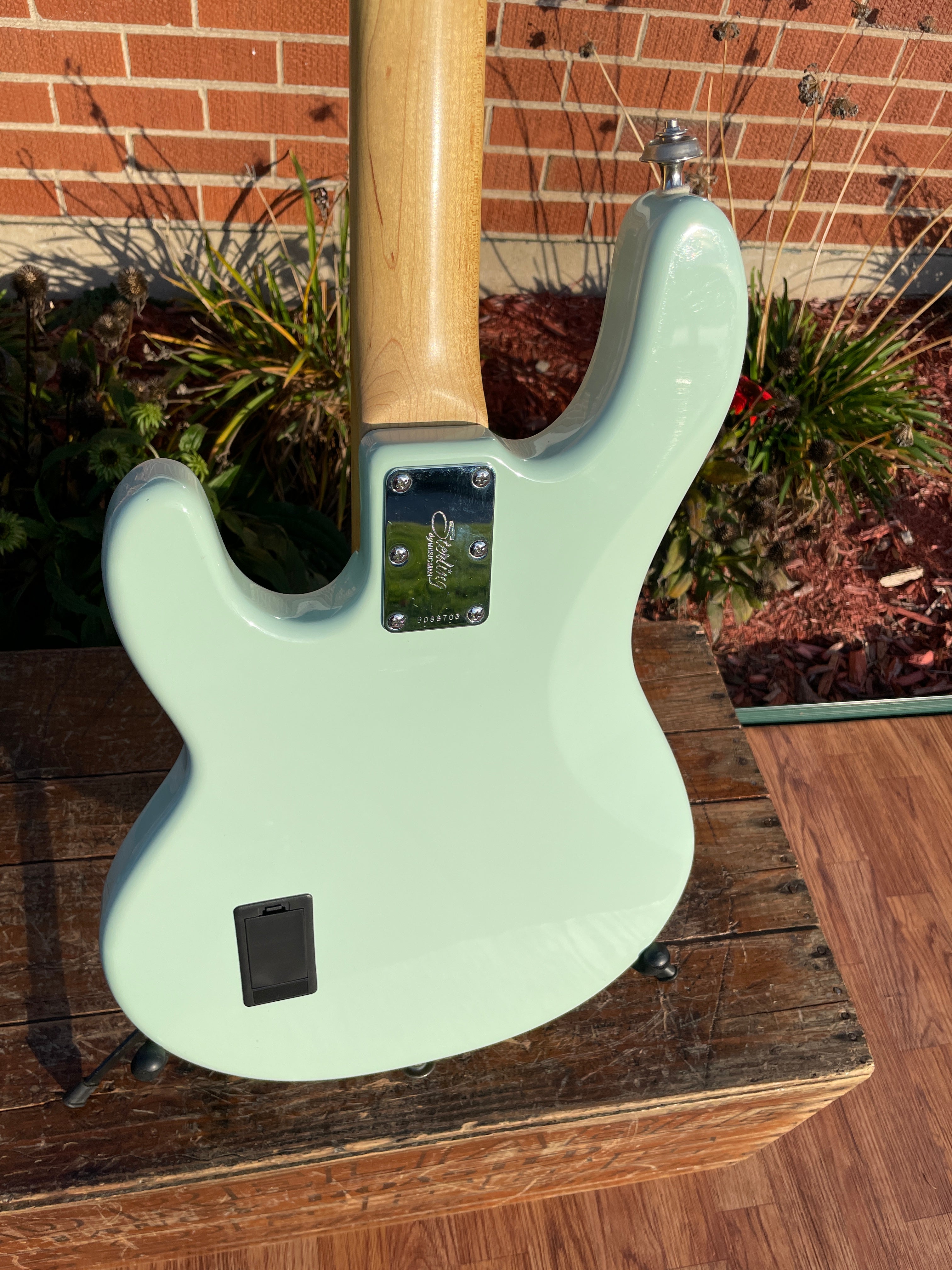 Sterling By Music Man StingRay RAY4 Bass Guitar Mint Green