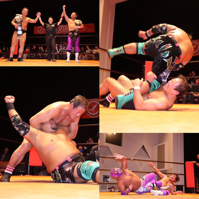 公式グッズ情報】12.1代々木大会にて藤波辰爾VS棚橋弘至記念Tシャツ