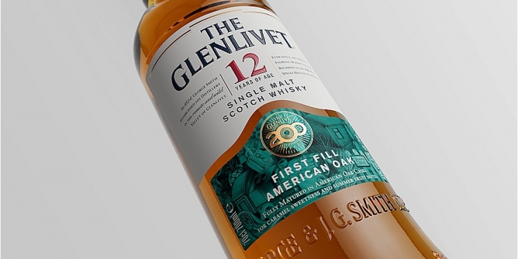 ザ・グレンリベット 12年 200周年記念 限定ボトル」 1月22日（月）から