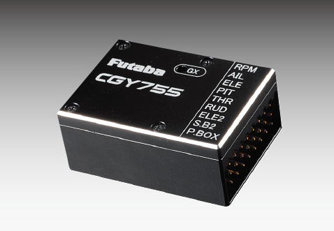 Futaba CGY755 3軸ジャイロ FUTABA CGY755 ガバナー内臓三軸ジャイロ