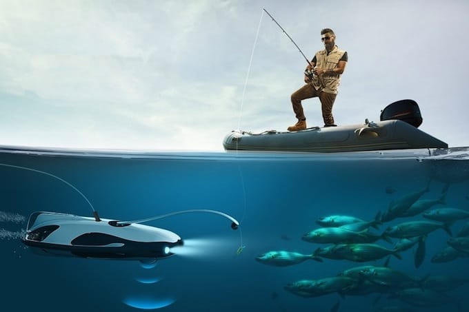 水中ドローン『PowerRay』が釣りを変える！ - DRONE PRESS｜ドローンの