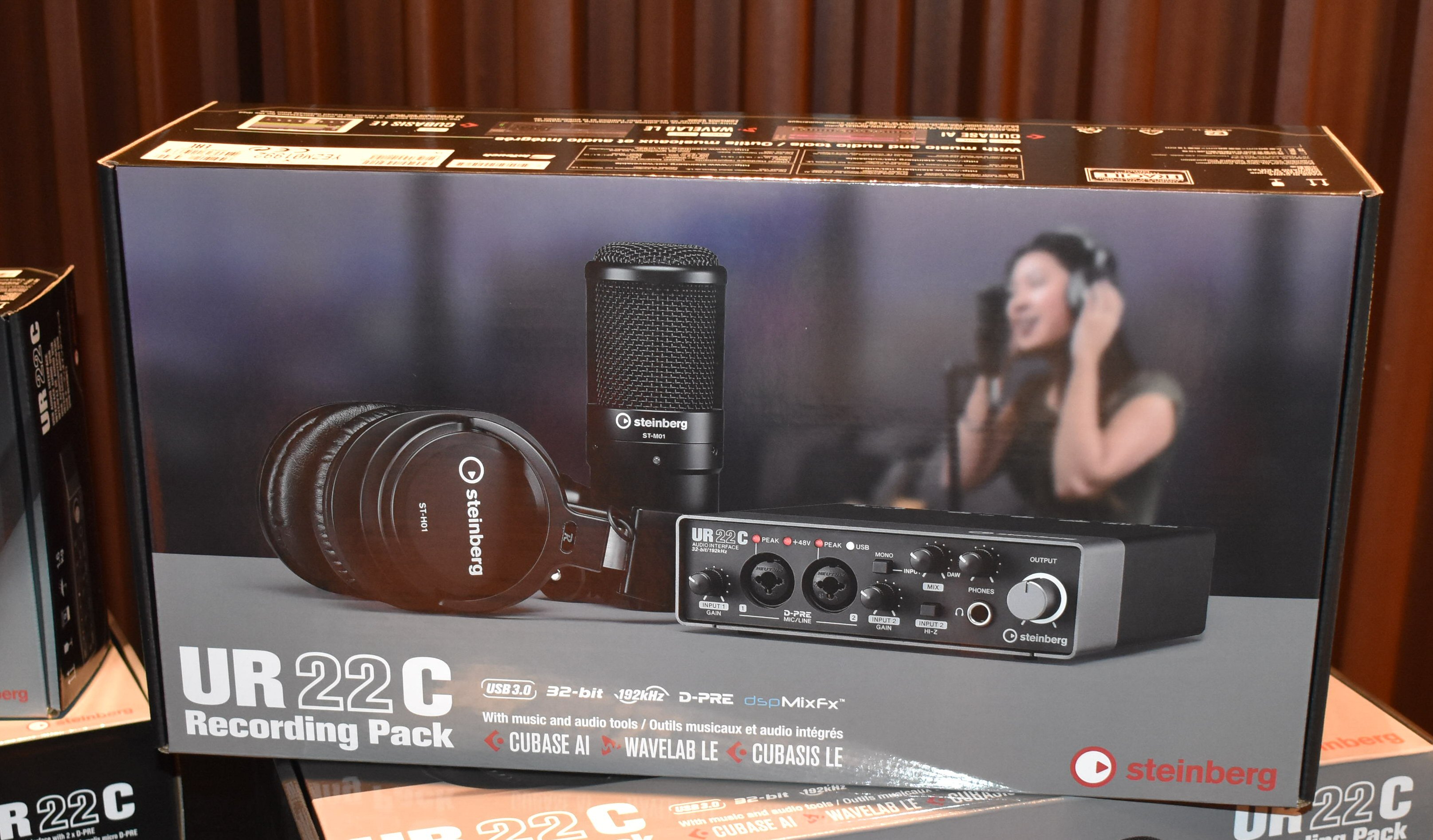 SteinbergがUSB Type-CモデルのオーディオインターフェイスUR22C