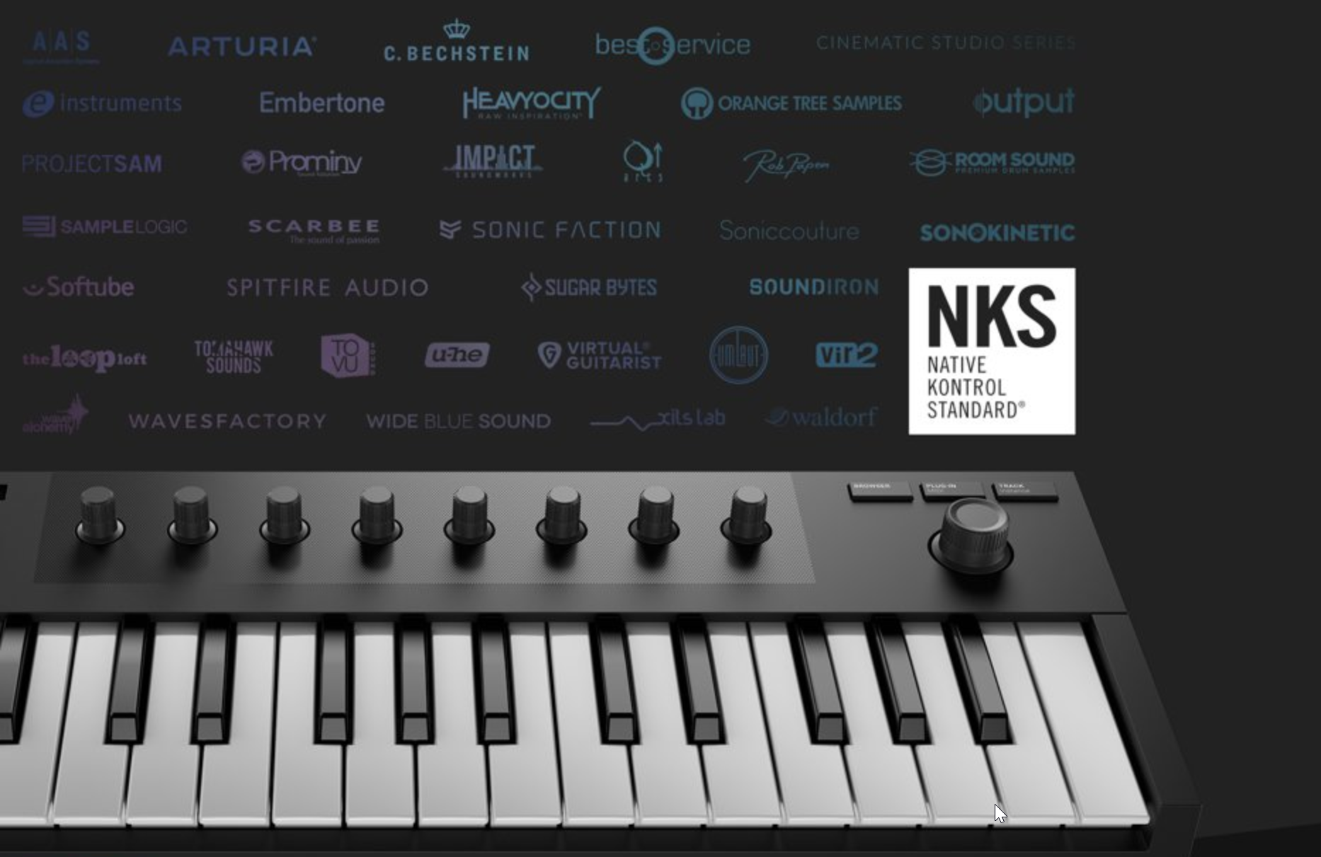 NIのMIDIキーボードがCubaseやStudio Oneにも対応。圧倒的に使いやすく
