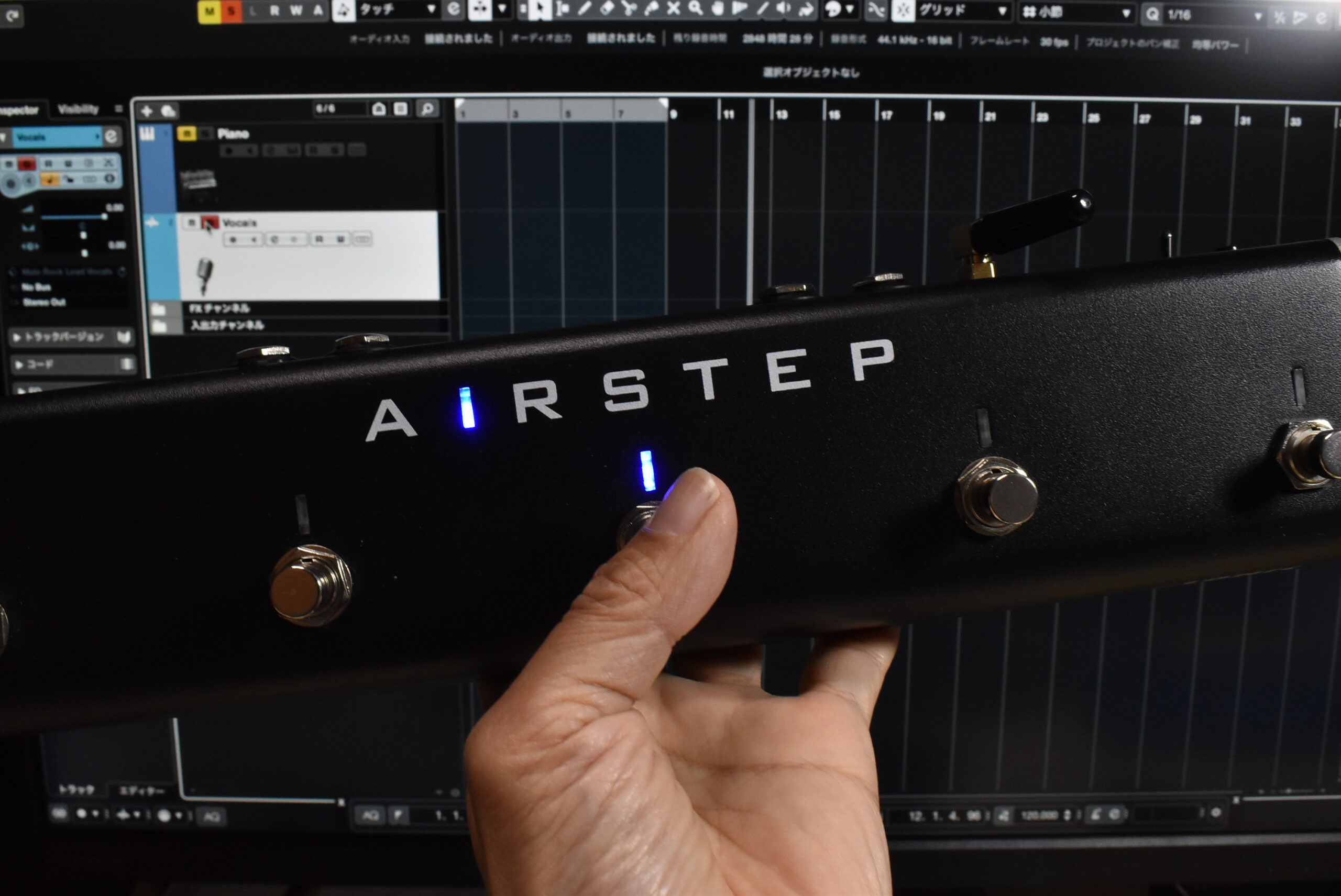 DTM・DAW XSONIC AIRSTEP LTE MIDI、Bluetooth、USB、アナログ接続まで