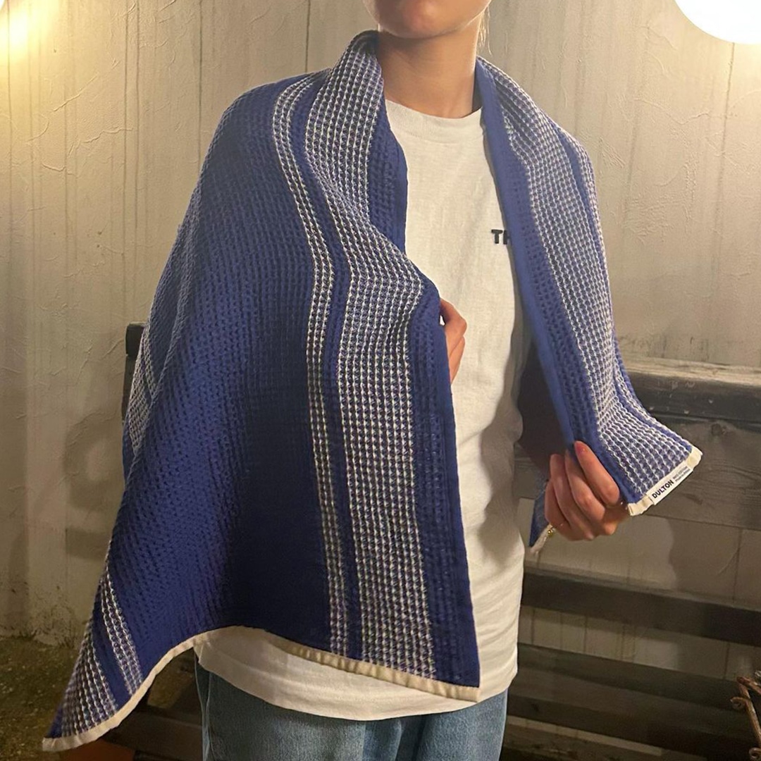 DULTON ONLINE SHOP | WAFFLE INDIE TOWEL BLUE(BLUE): ホーム用品