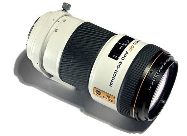 Minolta AF 80-200mm F2.8 HS APO G A-mount lens info