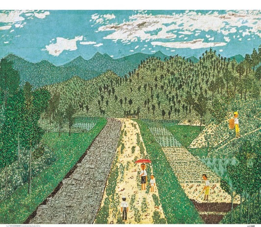 SB-073 山下清作品集 2026年カレンダー 裸の大将でおなじみ放浪の画家