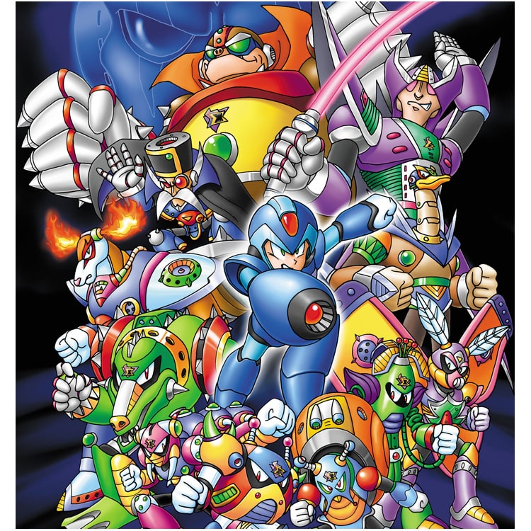 ロックマンX2 ロックマンセレクト ライドアーマー① ロックマンX2