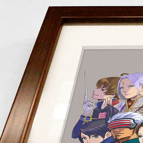 逆転裁判 20周年記念 額装グラフィックアート 逆転裁判20周年』額装