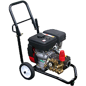 エンジン高圧洗浄機 キーで起動 ディーゼル燃料 高圧200bar エンジン