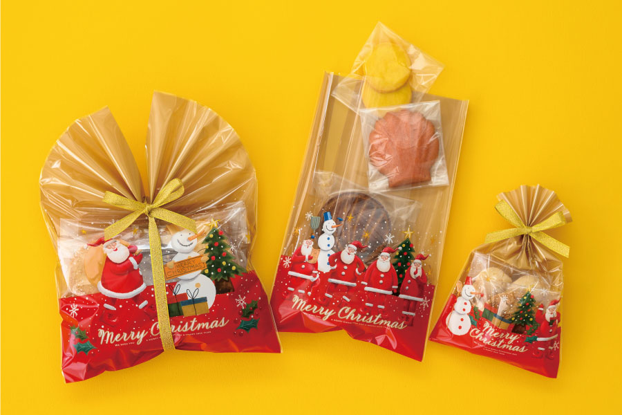 愉快なクリスマスOPP袋-2｜ギフト、ラッピング用品、包装資材通販