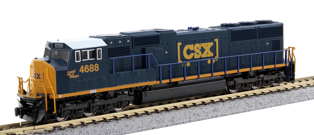 KATO鉄道模型オンラインショッピング (N)EMD SD70M Flat Radiator CSX