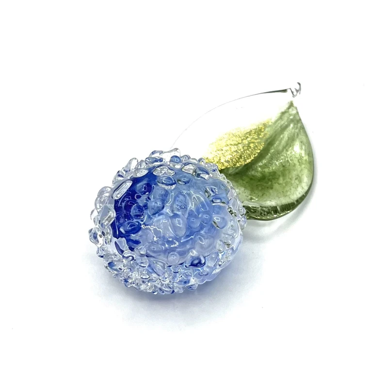 ガラス箸置 あじさい 紫 - お買い物｜日本最大級の箸の通販サイトなら