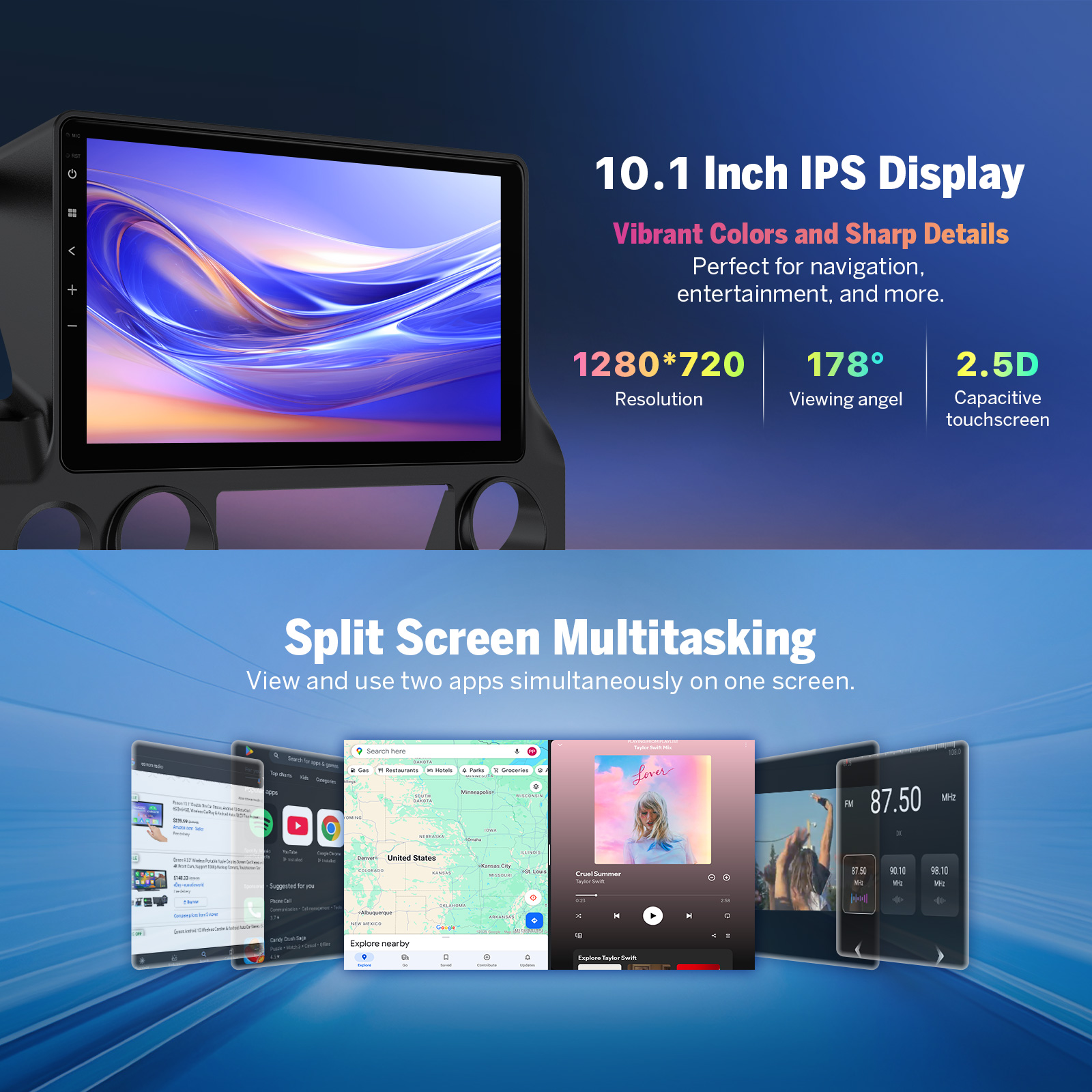 2006-2011 Honda Civic(left-hand drive) CarPlay & Android Auto Car