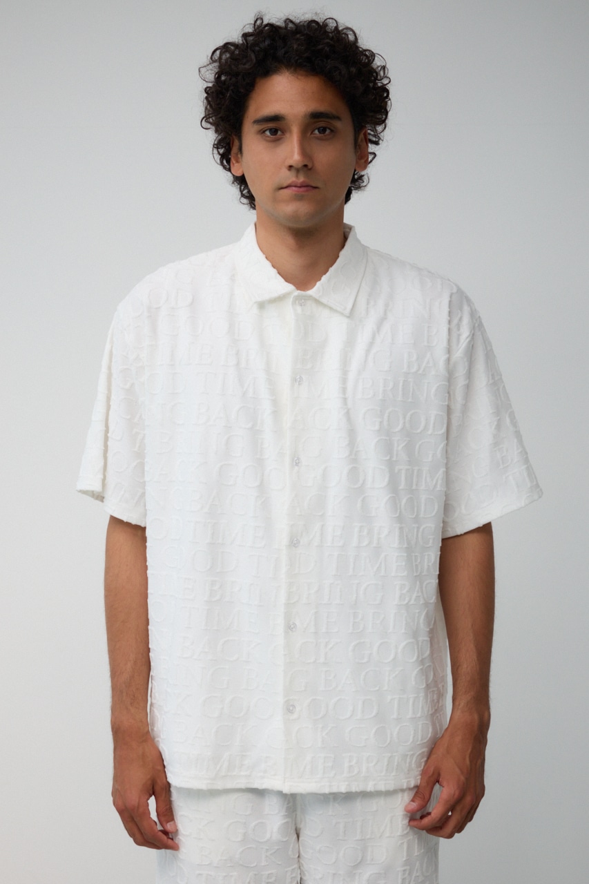 AZUL BY MOUSSY | 総柄パイルジャガードシャツ (シャツ・ブラウス