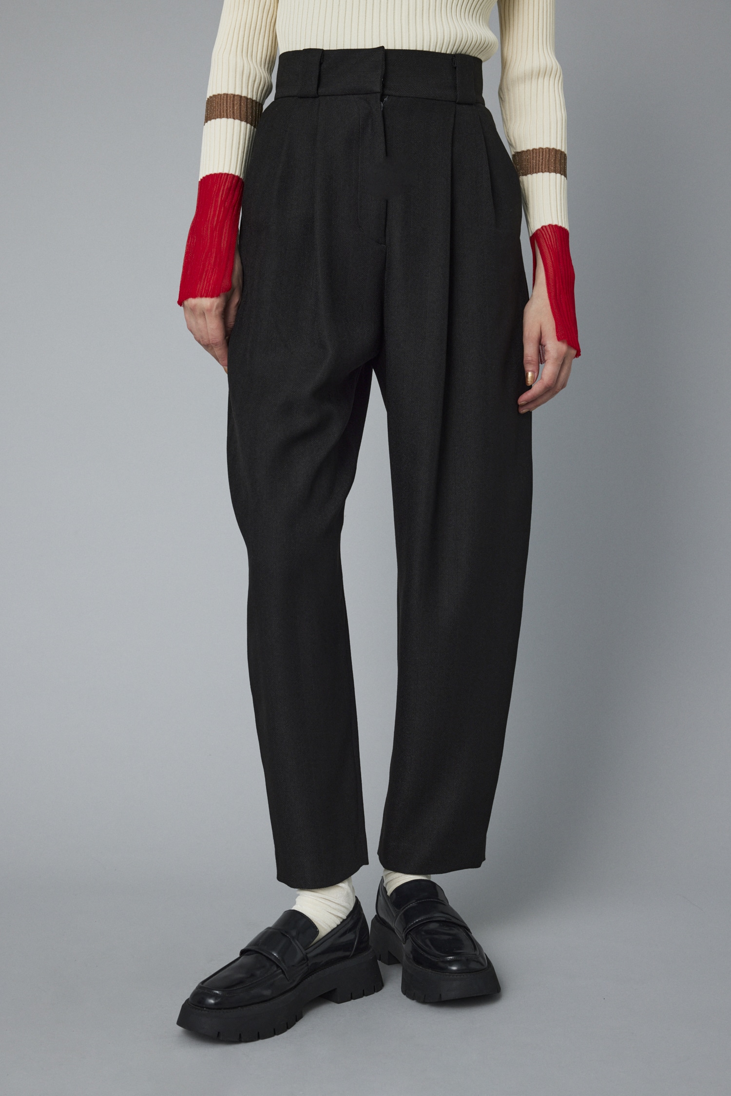 HeRIN.CYE | 2tuck trousers (パンツ ) |SHEL'TTER WEBSTORE