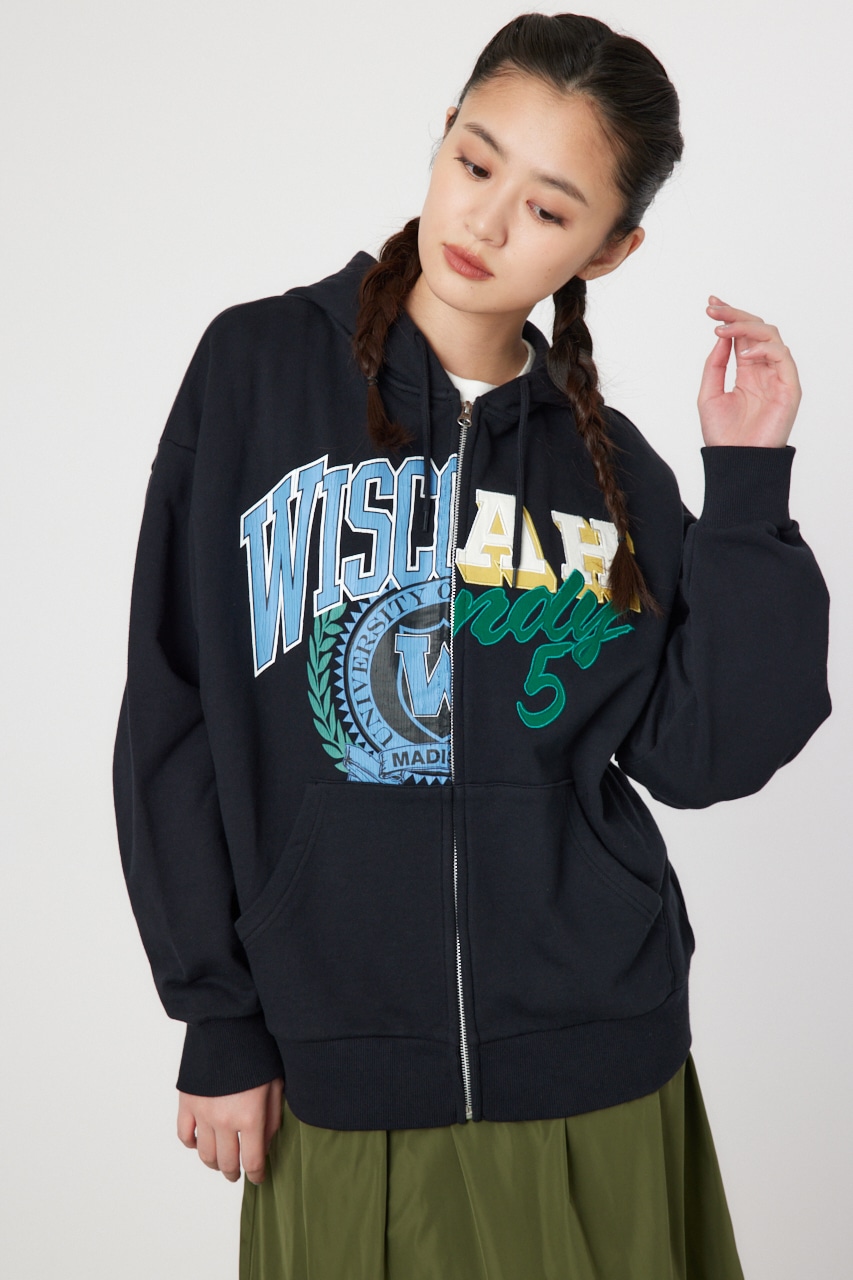 RODEO CROWNS WIDE BOWL | Custom College ジップパーカー (スウェット