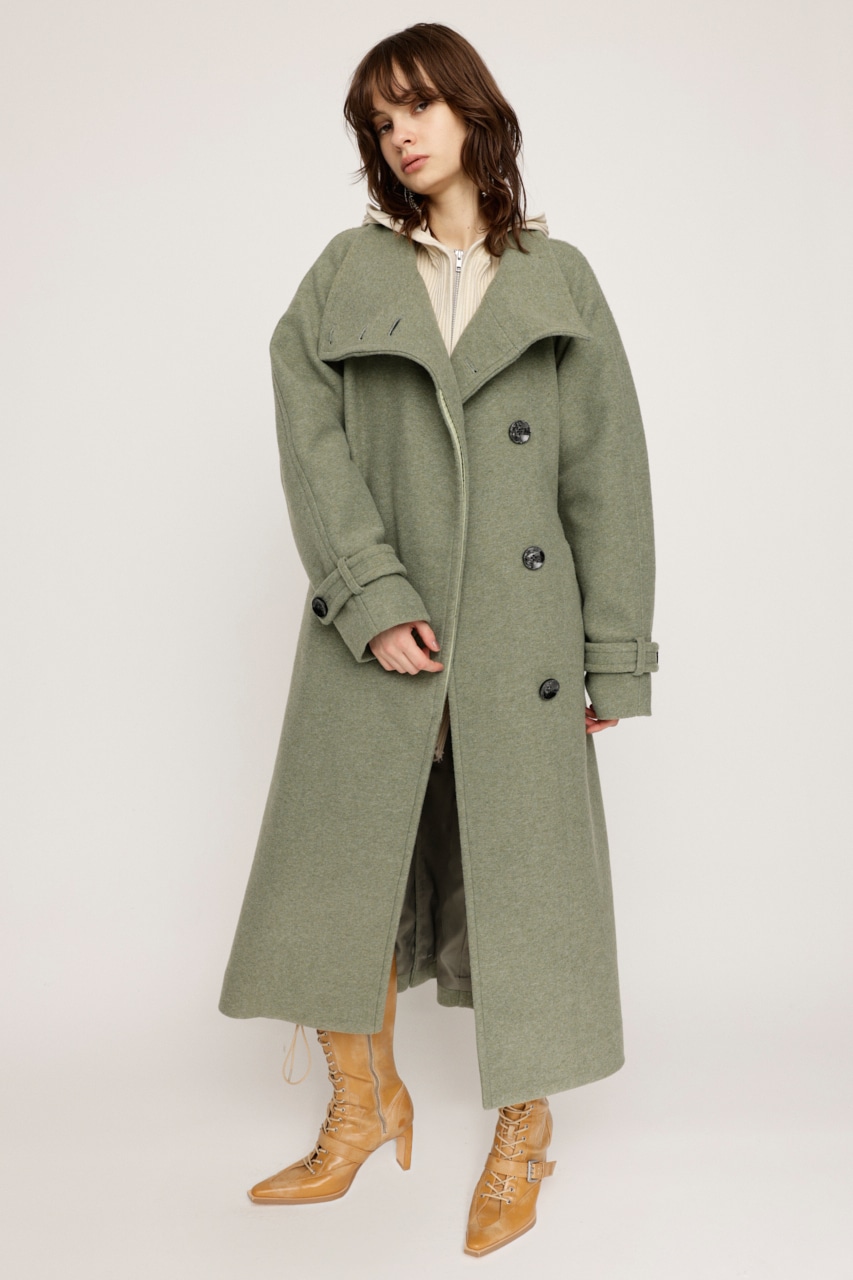 SLY | WIDE STAND NECK LONG コート (コート ) |SHEL'TTER WEBSTORE